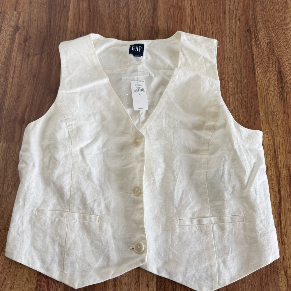 Gap Linen Vest - Small
